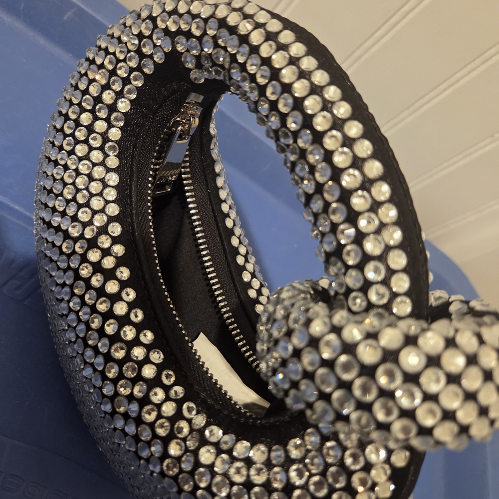 Silver Studded Clutch - Picture 4 of 5